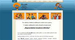 Desktop Screenshot of amosik.cz